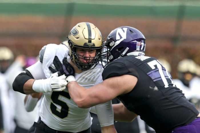 George Karlaftis vs Northwestern